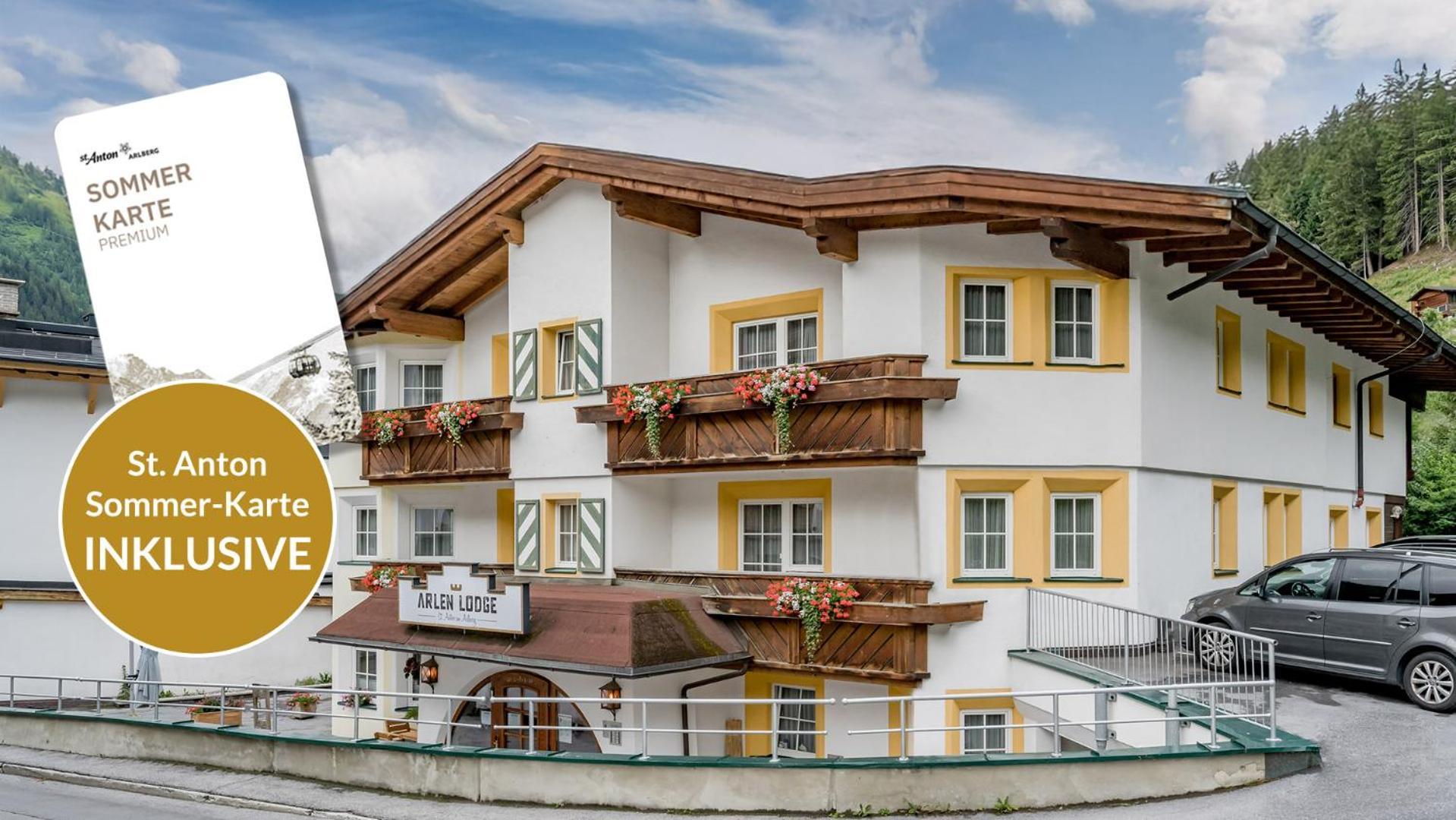 Arlen Lodge Hotel Inkl Premium Karte Im Sommer St. Anton am Arlberg Exterior foto